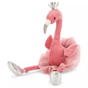 Jellycat Fancy Flamingo Plush Doll Pink Bird Ballerina‎ Tutu